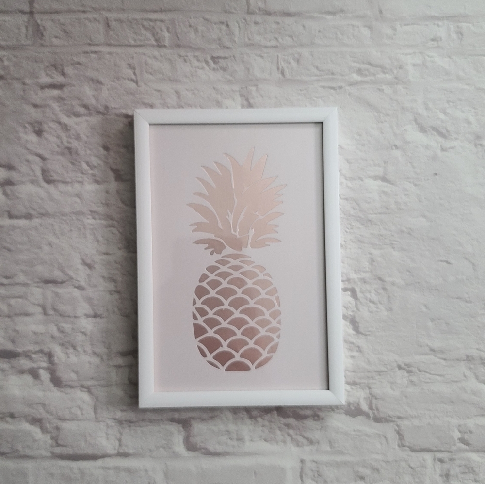 Rose Gold Pineapple Picture